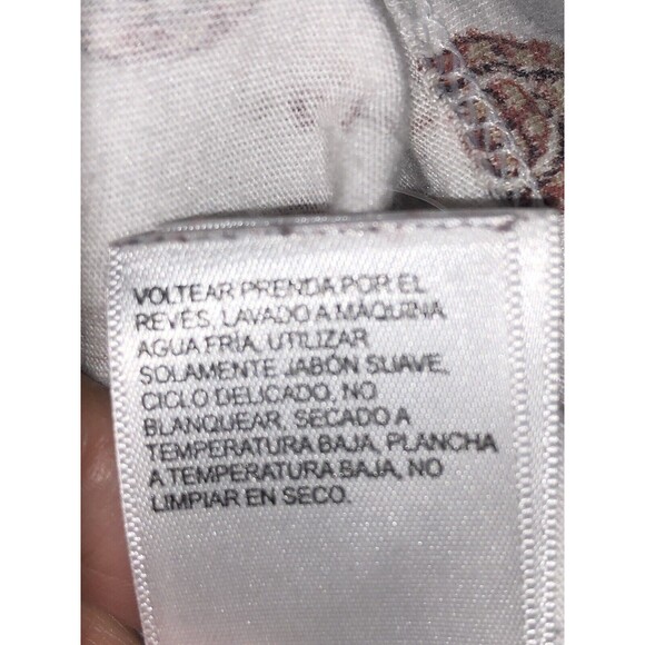 lucky brand Women’s Blouse Tassels Colorful Size Large - Picture 14 of 16